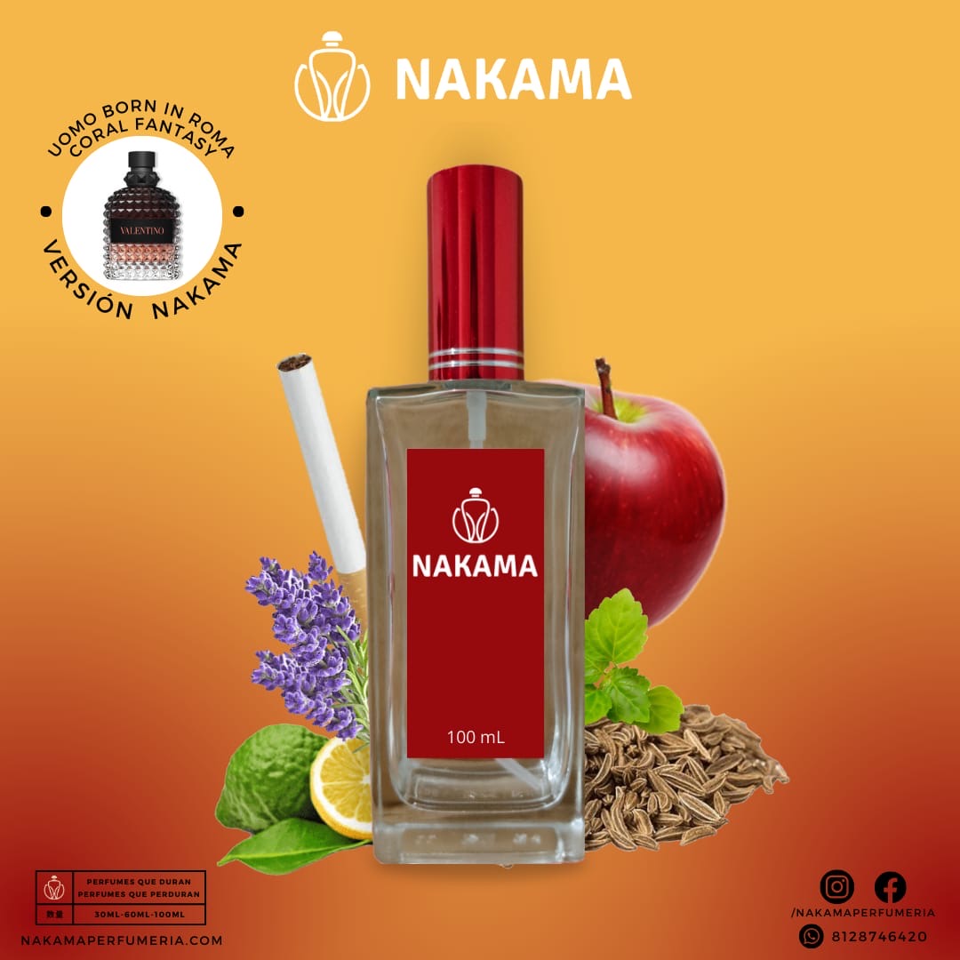 NM368 UOMO BORN IN ROMA CORAL FANTASY - VALENTINO - CABALLERO